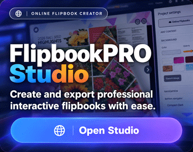 FlipbookPRO Studio - Online Flipbook Creator